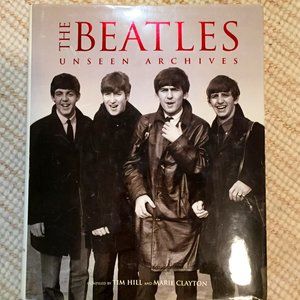 The Beatles Unseen Archives hardcover coffee table book